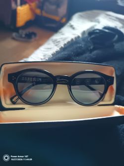 Zaprique Round Black Sunglasses