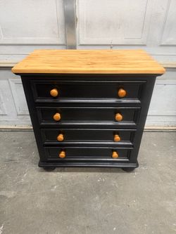 Wood Endtable / Nightstand