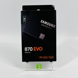 New Samsung 2.5" 870 EVO 1TB SATA III 6Gbps SSD MZ-77E1T0