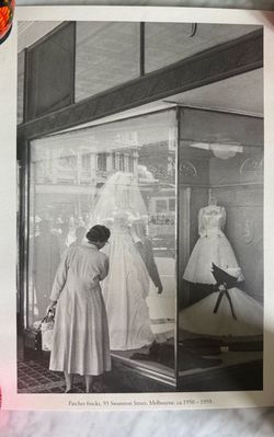 5 Vintage Fashion Photos Melbourne Australia on high Quality poster paper - RARE