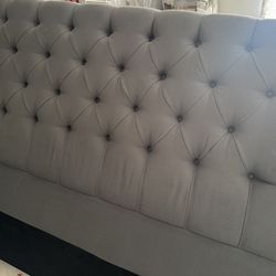 King Size Bed Frane w/ Rails  $100