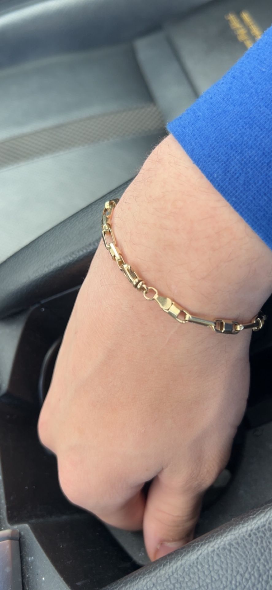 Solid 14k gold bracelet - 12.5 grams