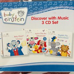 Baby Einstein Discover With Music 3 CD Set