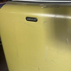 Olive Green Medium Sized Suitcase 