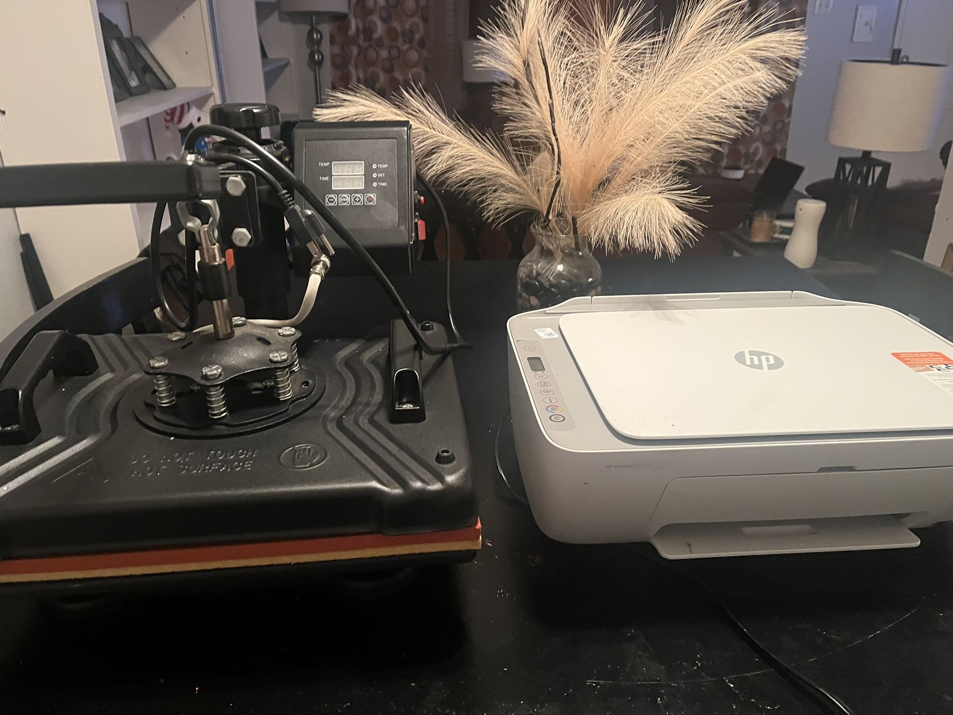 Heat Press, and Hp Printer