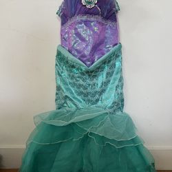 Ariel Little Mermaid Costume For Girls 