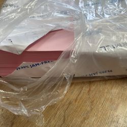 2 Inch Ream Of Light Pink 8.5x11 Paper