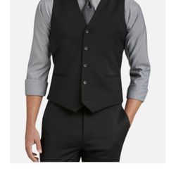 Awearness Kenneth Cole AWEAR-TECH Extreme Slim Fit Suit Separates Vest