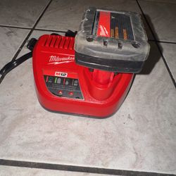 Milwaukee Battery And Charger