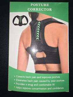 Back Training Strap, Shoulder Alignment Band, Adjustable Fitness Harness (BRAND NEW)