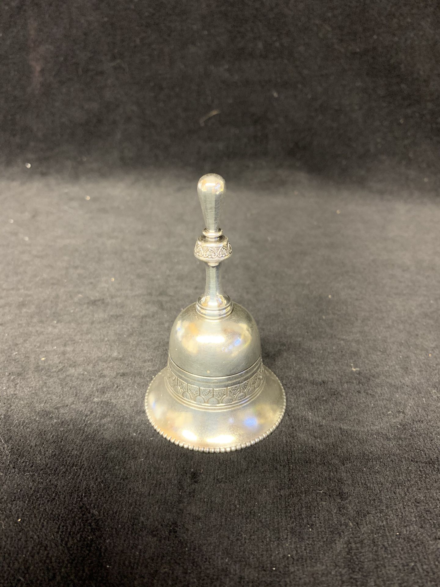 Vintage silver service bell