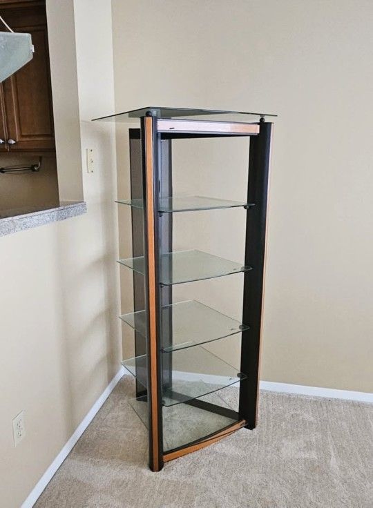 Glass Shelf Unit / Stereo Stand