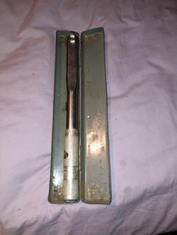 Vintage 3/8 inch lb torque wrench