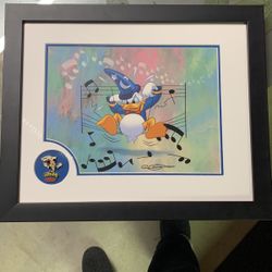 Disney Mickey’s Philharmonic Limited Edition Donald Duck Framed Artwork