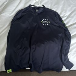 Seahawks Long Sleeve Quarter Zip