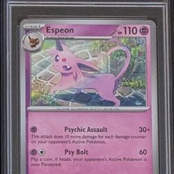 2023 Espeon PSA 10