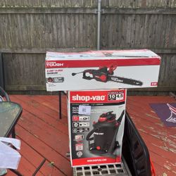 Chainsaw And Shop- Vac