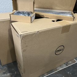 Dell Home Office Setup, Monitors, Keyboard And Mouse Included