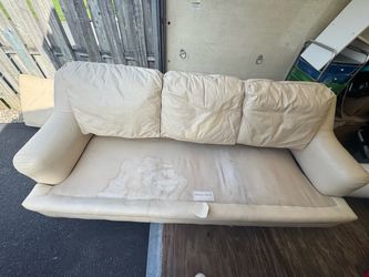 Whittemore Sherrill Leather couch