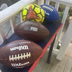 Flag Football's And Small Kids Soccer Ball 