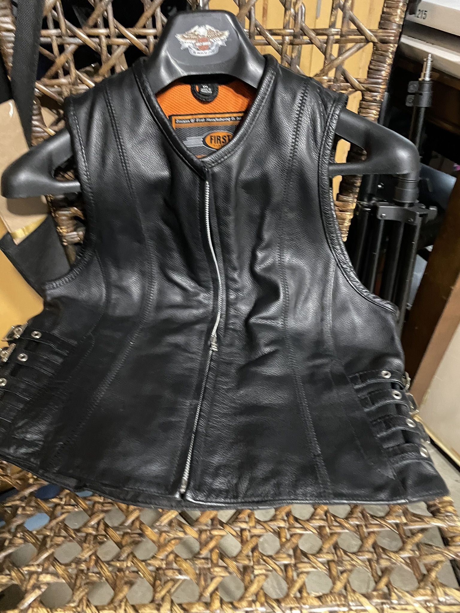 Harley Davidson Women’s Leather Vest