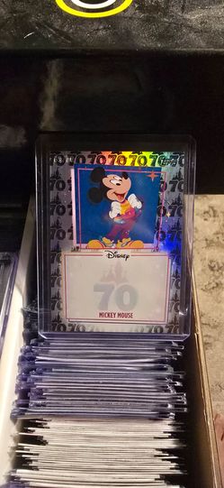 Topps Disneyland 70th Mickey Mouse Autograph Opportunity UA-MM 41/70