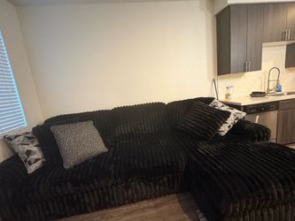Black cloud couch
