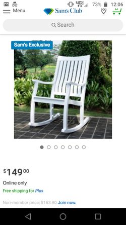 Rocking chair-brand new in box!