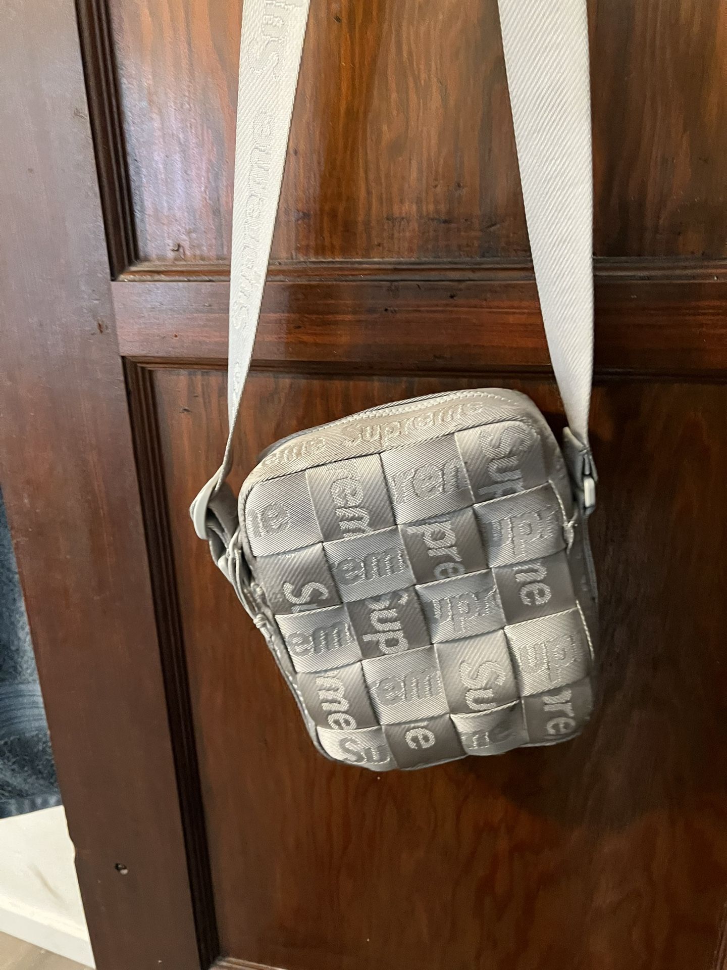 Supreme Woven Shoulder Bag