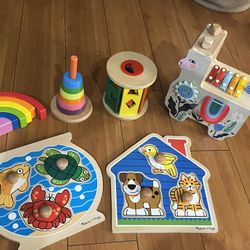 Woden Toy Baby And Toddler Bundle Melissa And Doug
