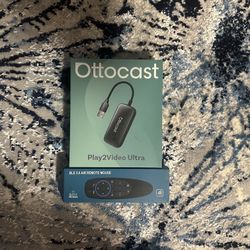 OTTOCAST Play2Video Ultra + Wireless Remote – Brand New 