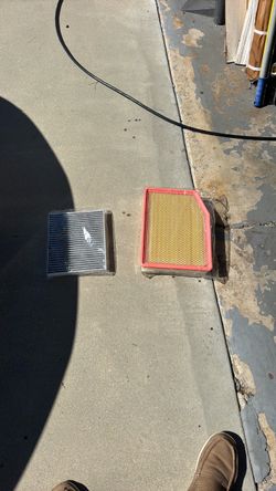 Air filter and cabin filter 2019 Silverado