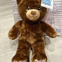 Build A Bear Happy Birthday Bear With Tags and Bag