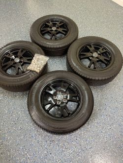 Toyota rims and tires