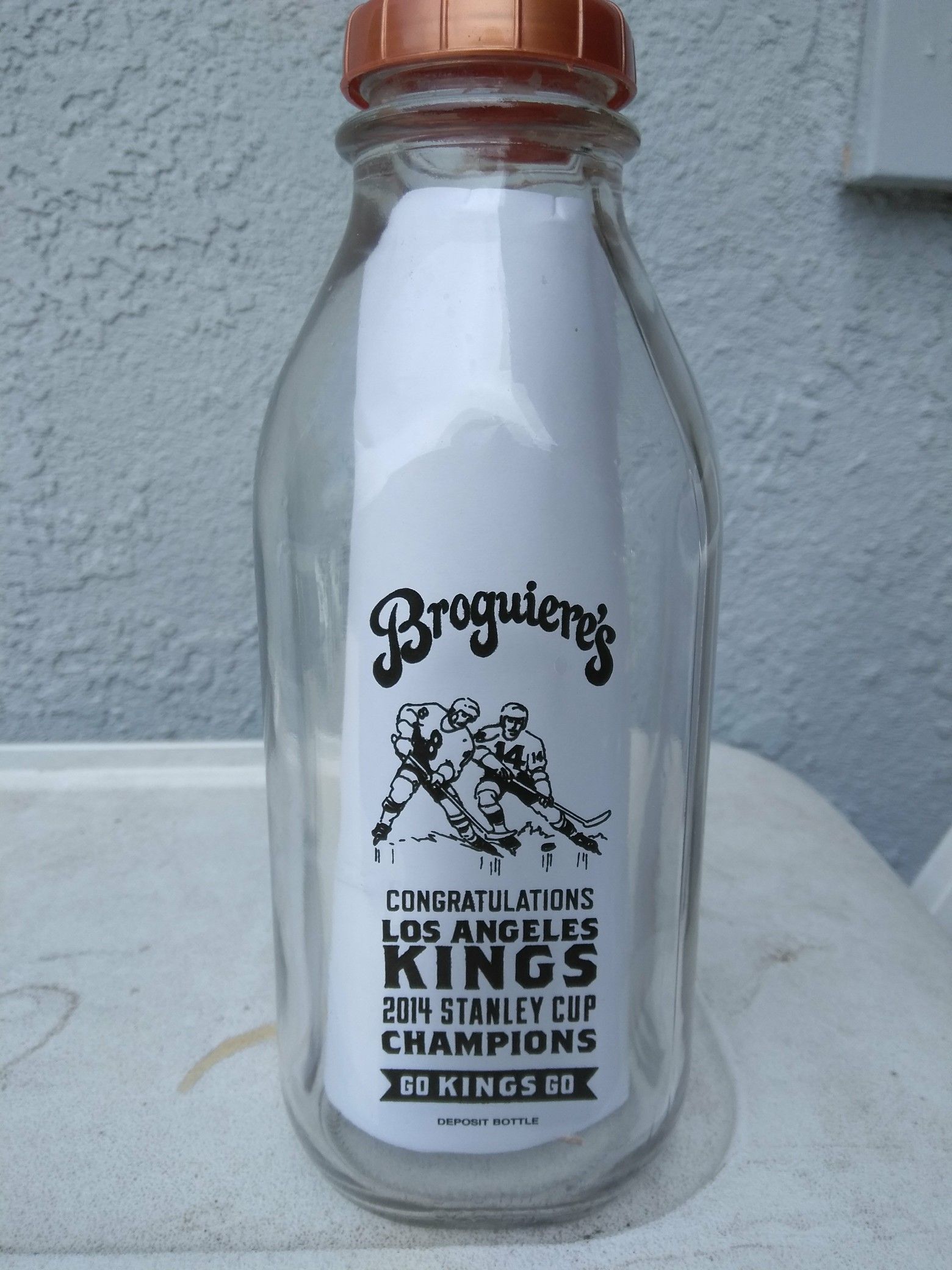 Los Angeles Kings New Broguieres 2014 Champs