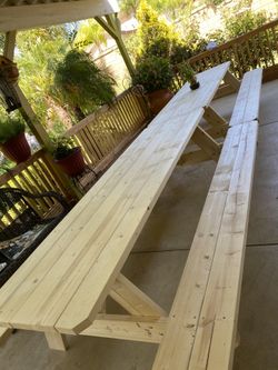 PICNIC TABLES 8 X 5