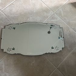 Vintage Beveled Mirror 1950’s