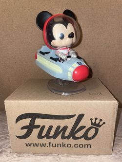 Pop! Rides. Mickey Mouse At The Space Mountain Attraction, Disney World 50th Anniversary #107. Funko Pop