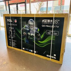 85” TCL QD-MINILED PRO QM6K 4K UHD Smart Tv 