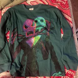 Disney Jack Skellington Long Sleeve Youth Pullover 