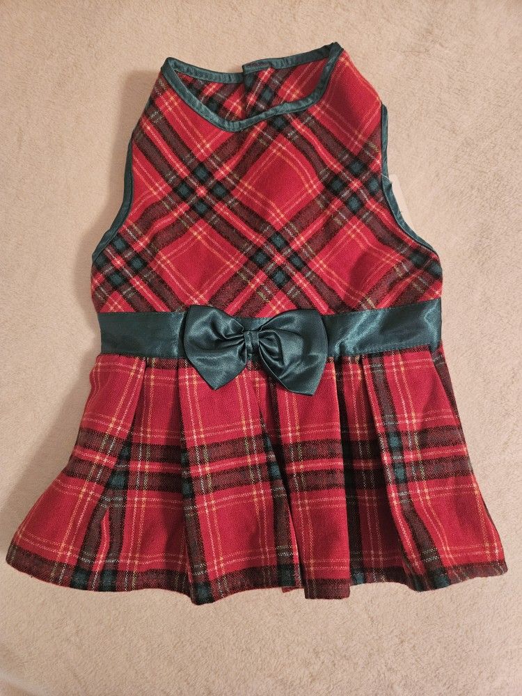 Holiday Dog Dress