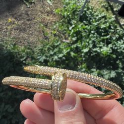 Cartier Juste un Clou Pave Bracelet