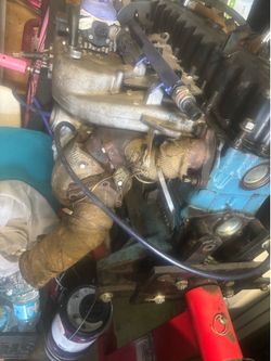 Turbo Charged Jeep Tj Wrangler Cherokee 4.0 6 Cylinder Complete Engine Motor 110k With $2500 Turbo Charger Producing 370 Horsepower at Crank!Price is