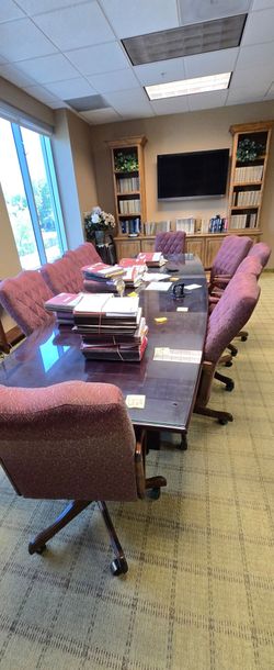 Conference Table & Chairs