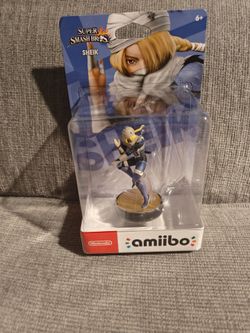 Nintendo Amiibo Sheik Super Smash Bros