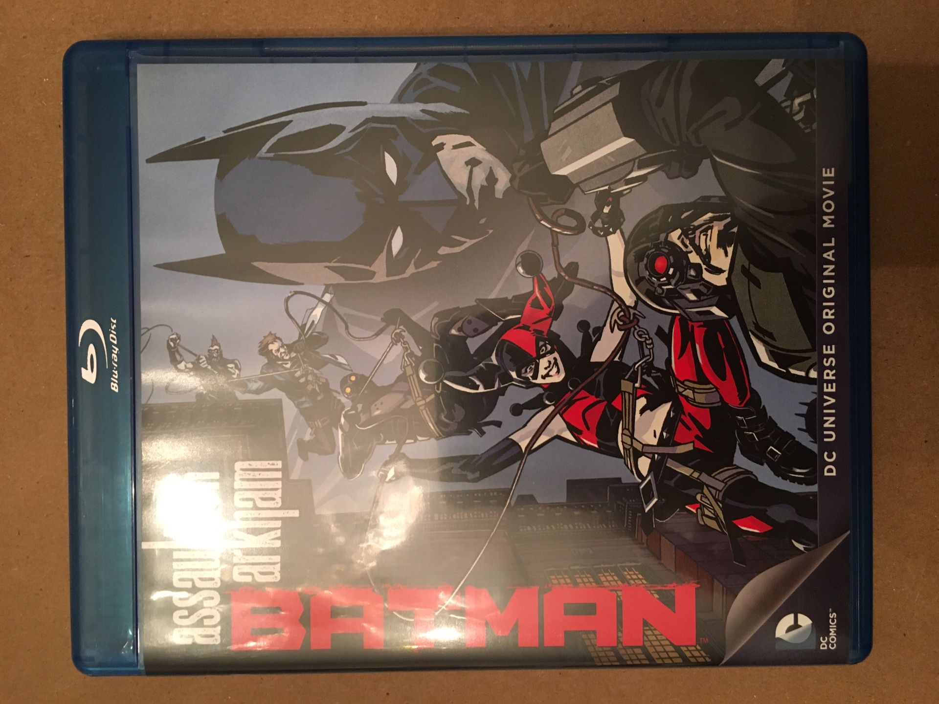 Batman: Assault on Arkham Blue Ray & DVD animated movie