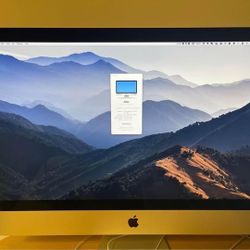 iMac 27inch(2021) core i7 3.8ghz, retina 5K, 500gb flash storage