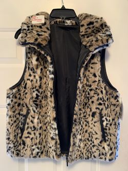Women’s reversible, leopard jacket