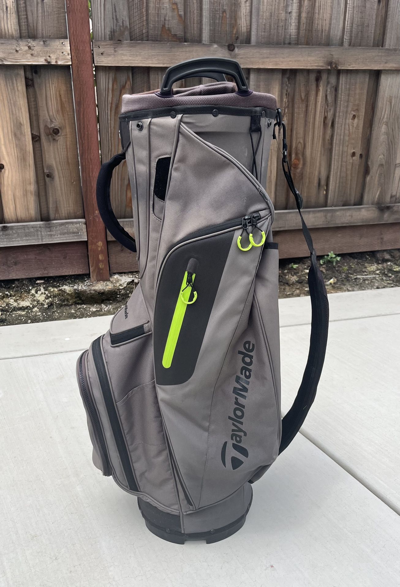 TaylorMade Cart Lite Golf Bag - Gray / Green