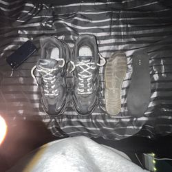 Black Balenciaga Track 2 (size 10) 